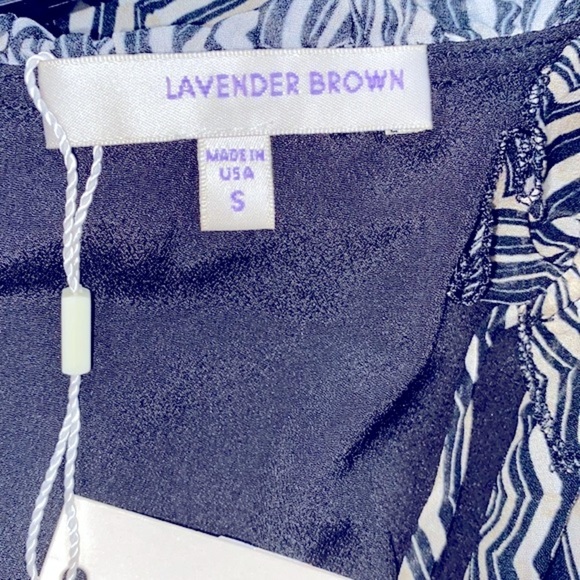 Lavender Brown Octivia Herring dress new with tags size small - Picture 4 of 9